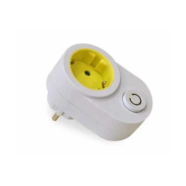 Adaptador Electricidad 16a-250v con Interruptor Famatel 1309